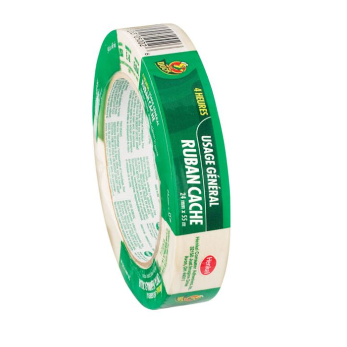 0497025 Cantech Utility Masking Tape, 24 mm x 55 m