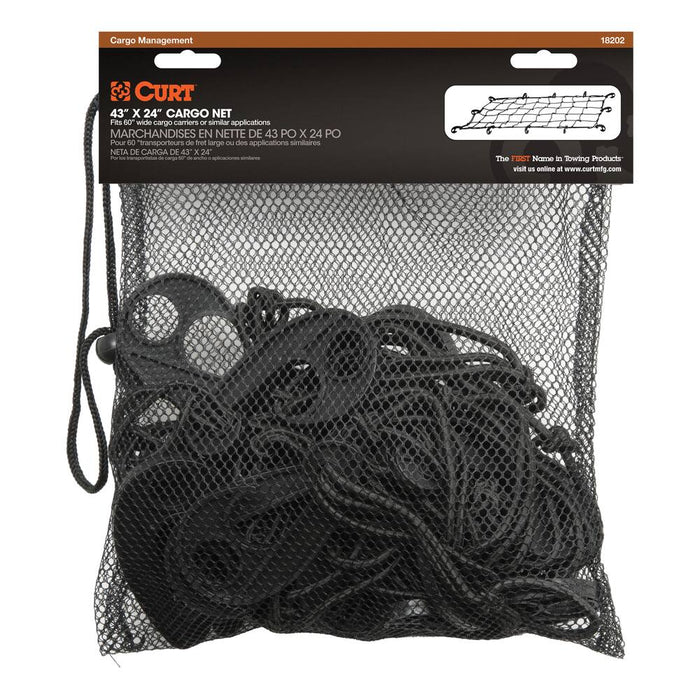 18202 43 x 24 Elastic Cargo Net for Hitch Carrier