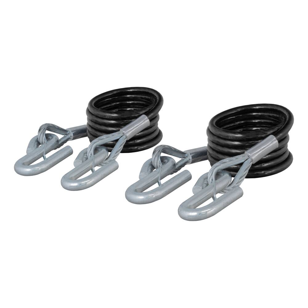 70008 Replacement 84 x 3/8 Tow Bar Cable with Hooks (7,500 lbs)