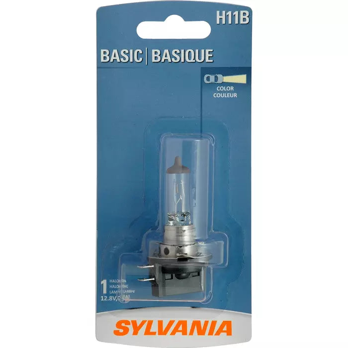 H11B.BP H11B Sylvania Halogen Headlight Bulb, 1-pk