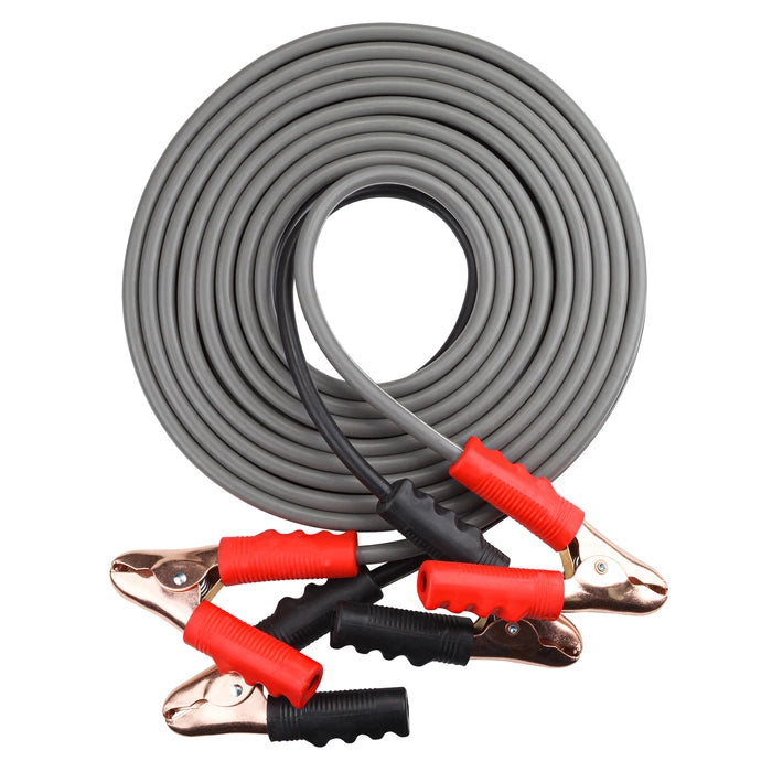 MotoMaster Heavy-Duty Booster/Jumper Cables, 1-Gauge, 25-ft