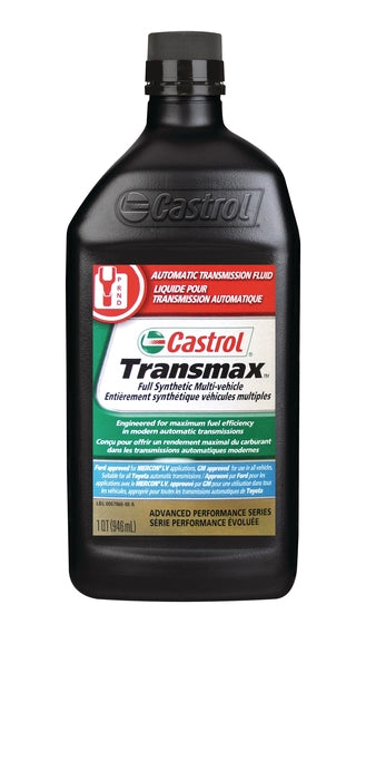 Castrol Transmax Full Synthetic Multi Vehicle ATF, 0.95L