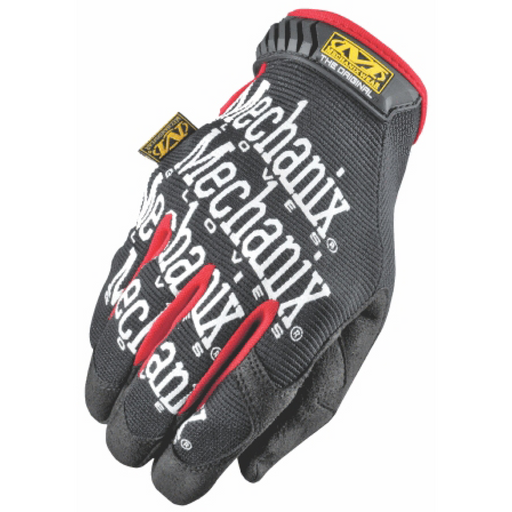 Mechanix Wear Original High Performance Work Glove Black/Red, Assorted Sizes