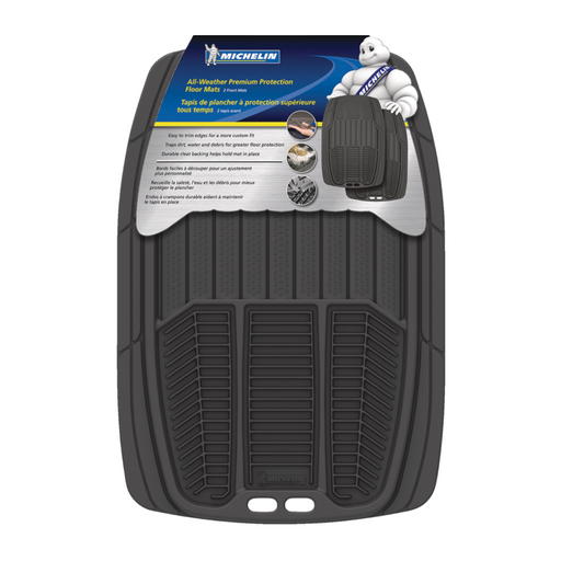 Michelin All-Weather Front Car Mat Set, 2-pk