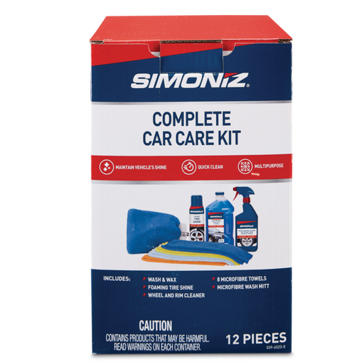 SIMONIZ Car Complete Care Kit, 12-pc