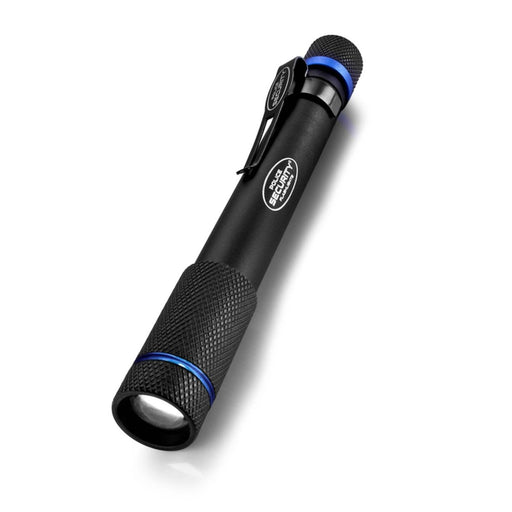 Police Security 270 Lumens Waterproof Aura Pen Light with Adjustable Brightness, Batteries Included, Black