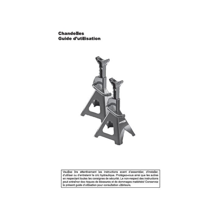DJGK001 Certified Jack & Axle Stand Kit, 3-Ton