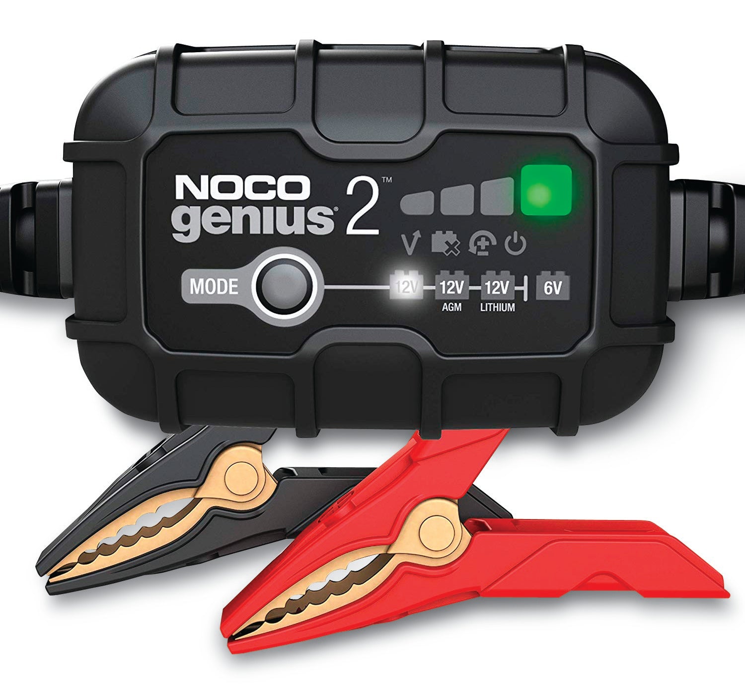 NOCO Genius2 Battery Charger, Maintainer & Desulfator — Partsource