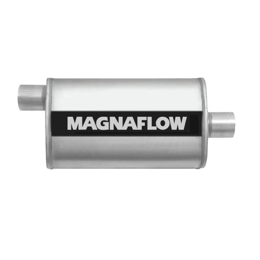 11225 Magnaflow Oval Muffler, 4 x 9-in