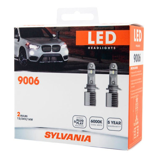 9006LED.BX2 9006 Sylvania LED Headlight Bulbs, 2-pk