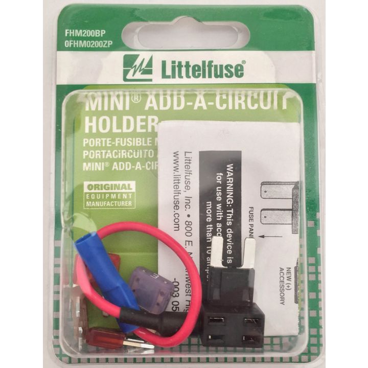 FHM0200ZP Littelfuse Mini Add-a-Circuit Fuse Holder