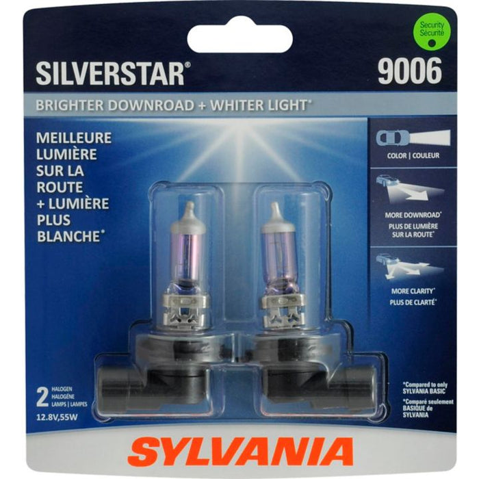 9006ST.BP2 9006 Sylvania SilverStar® Headlight Bulbs, 2-pk