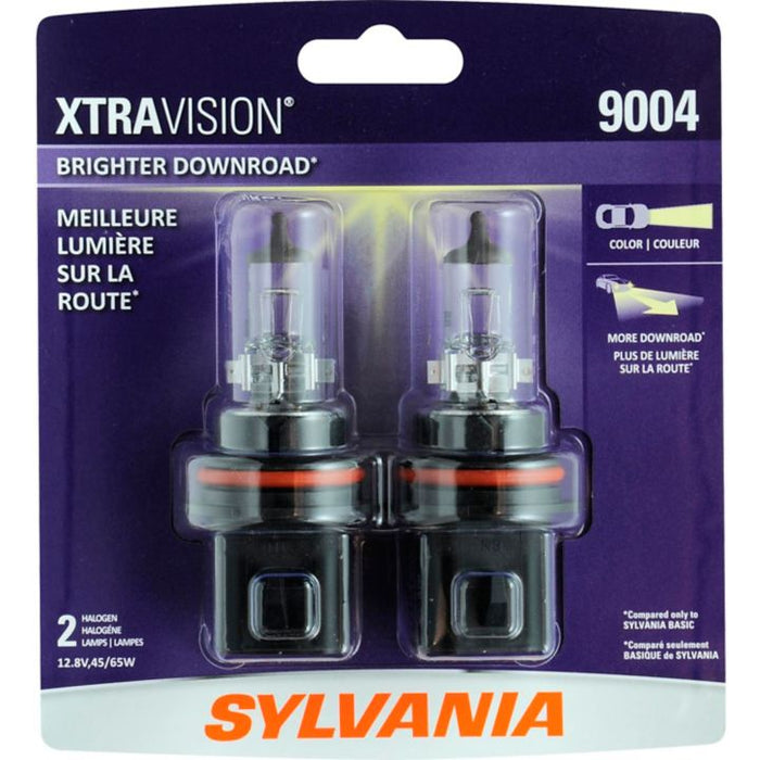 9004 Sylvania XtraVision® Headlight Bulbs, 2-pk