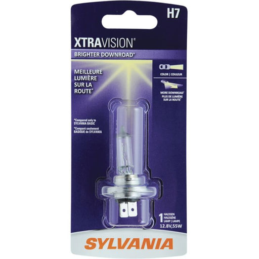 H7XV.BP H7 Sylvania XtraVision® Headlight Bulb, 1-pk