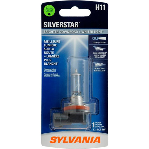 H11ST.BP H11 Sylvania SilverStar® Headlight Bulb, Pack of 1