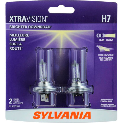 H7 Sylvania XtraVision® Headlight Bulbs, 2-pk