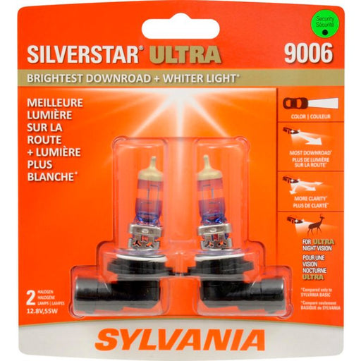 9006 Sylvania SilverStar® ULTRA Headlight Bulbs, 2-pk