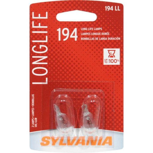 194LL.BP2 194 Sylvania Long Life Mini Bulbs