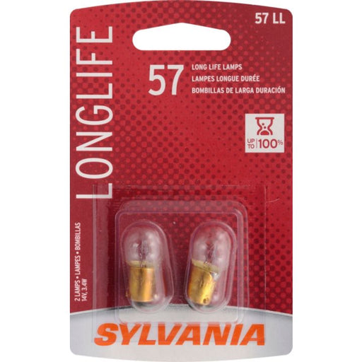 57LL.BP2 57 Sylvania Long Life Mini Bulbs