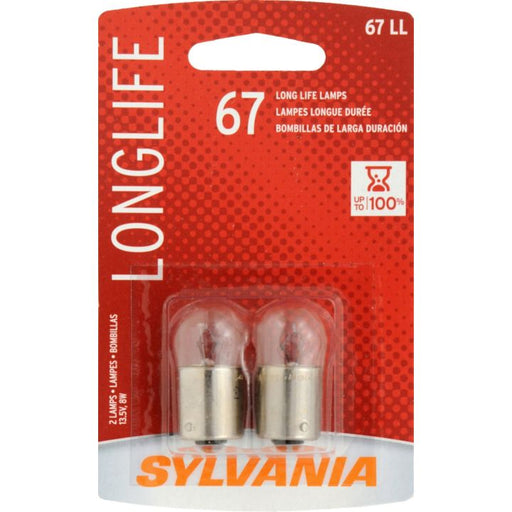 67LL.BP2 67 Sylvania Long Life Mini Bulbs