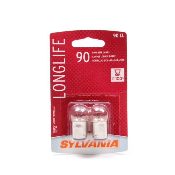 90LL.BP2 90 Sylvania Long Life Mini Bulbs