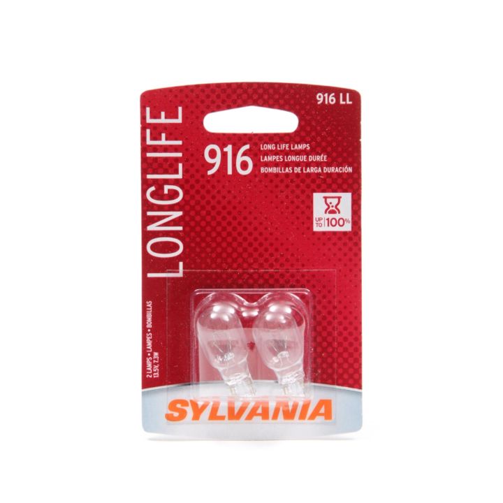 916LL.BP2 916 Sylvania Long Life Mini Bulbs