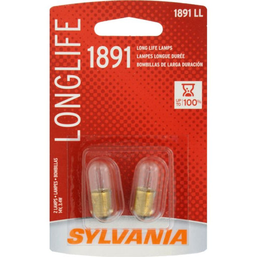 1891LL.BP2 1891 Sylvania Long Life Mini Bulbs