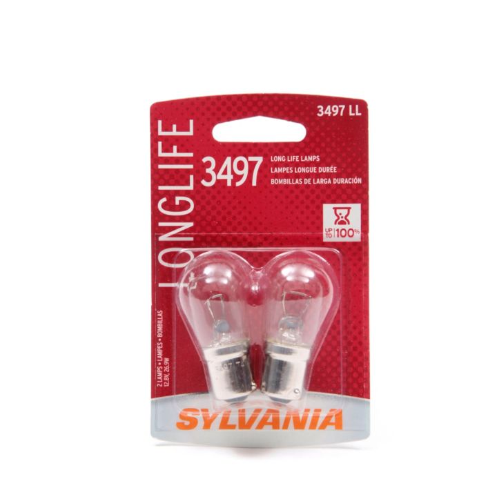 3497LL.BP2 3497 Sylvania Long Life Mini Bulbs