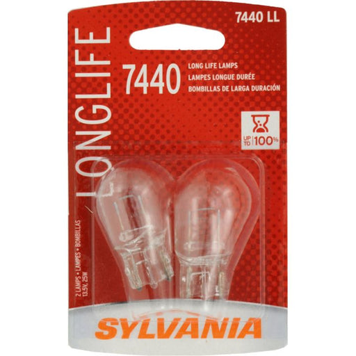 7440LL.BP2 7440 Sylvania Long Life Mini Bulbs