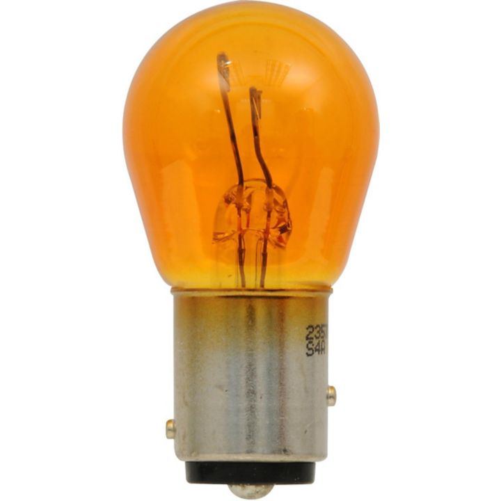 2357ALL.BP2 2357A Amber Sylvania Long Life Mini Bulbs