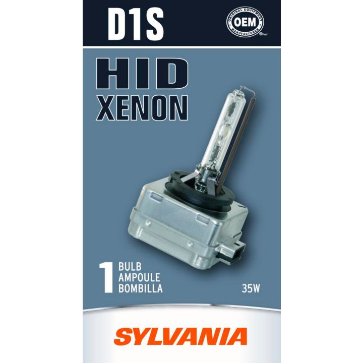 D1S.BX D1S Sylvania High Intensity Discharge (HID) Headlight Bulb, 1-pk