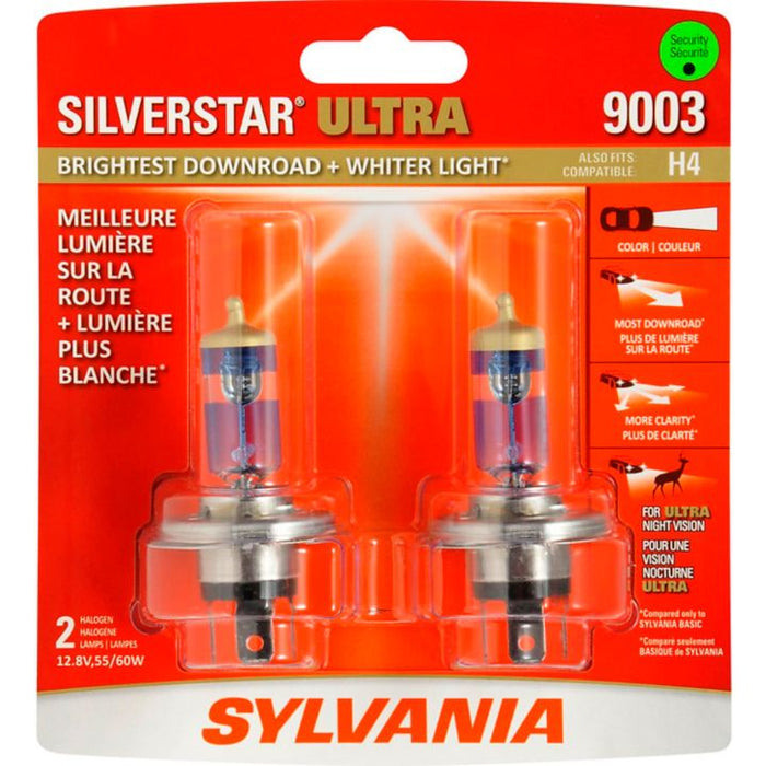 9003 Sylvania SilverStar® ULTRA Headlight Bulbs, 2-pk