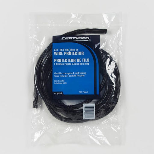 0207500 Certified Automotive Wire Protector, 3/8-in, 10-ft