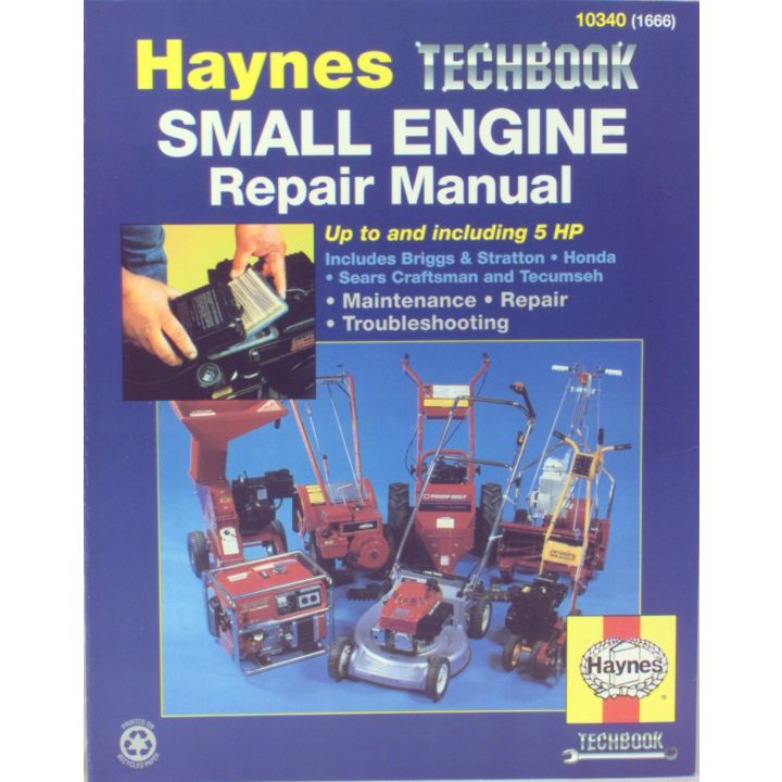 10340 Haynes Techbook, Small Engine Repair, Up to 5 HP
