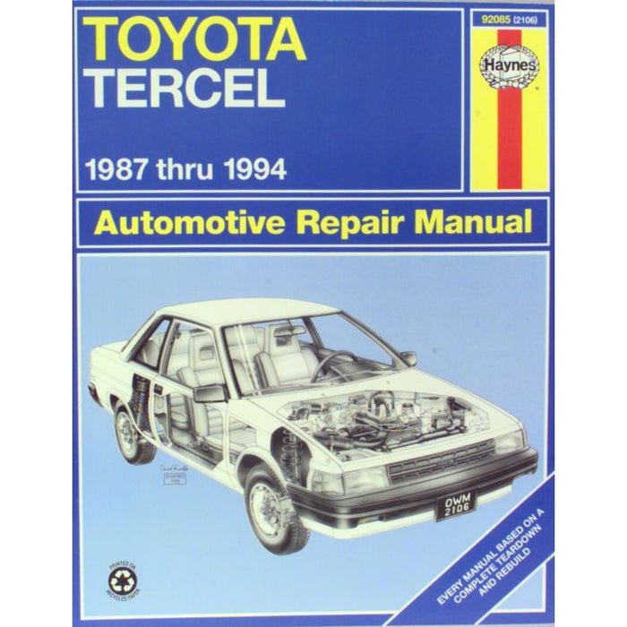 92085 Haynes Automotive Manual, 92085