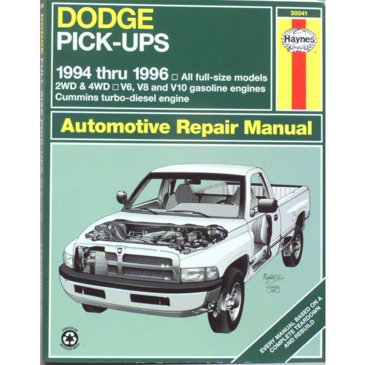 30041 Haynes Automotive Manual, 30041