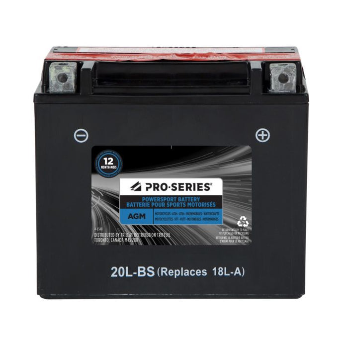 MP20L-BS Pro-Series PowerSport Battery