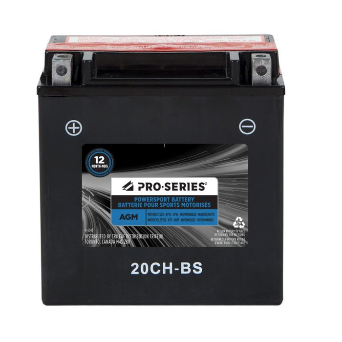 MP20CH-BS Pro-Series PowerSport Battery
