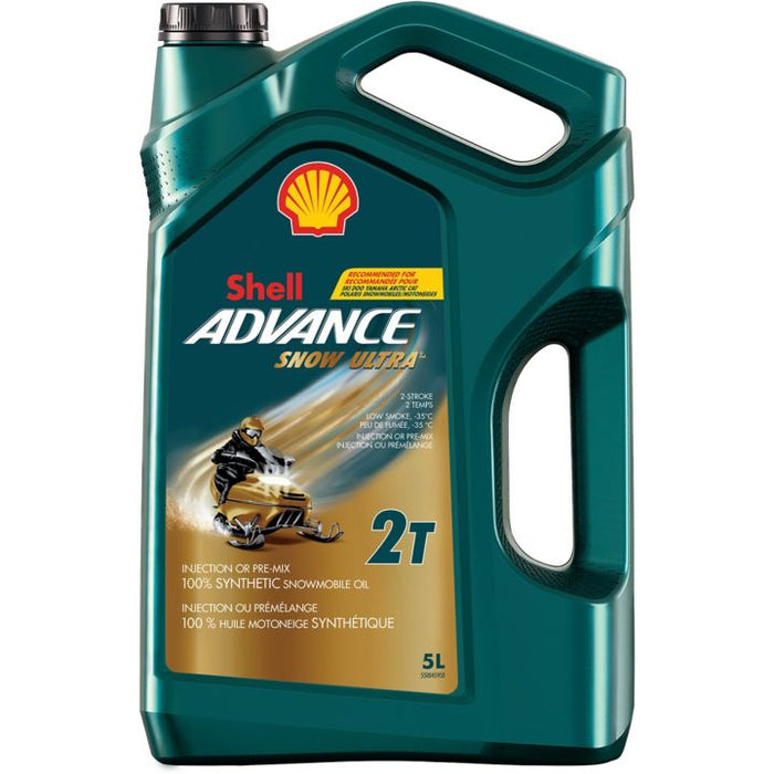 427-512-22 Shell Advance Synthetic Snowmobile Oil, 5L