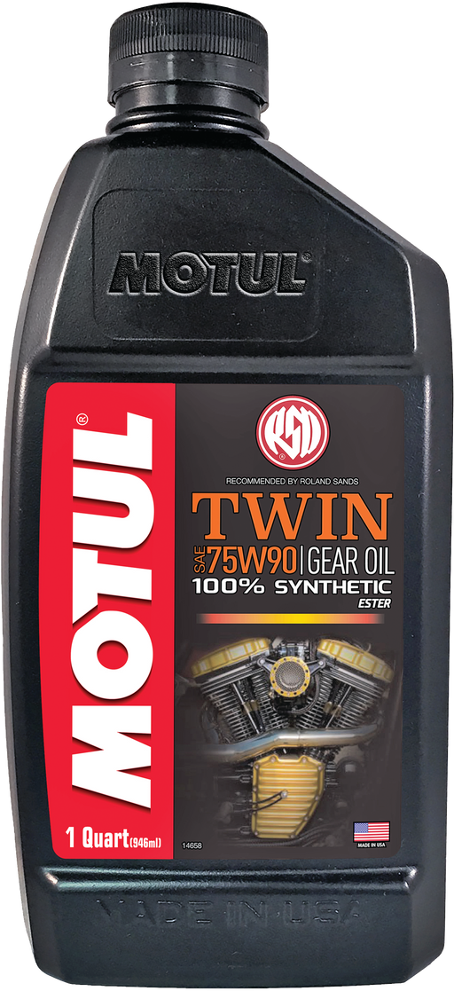 Motul Twin 75W90 Synthetic Gear Oil, 946-mL