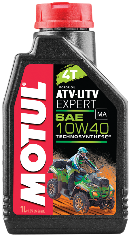 Motul 10W40 Synthetic ATV/UTV Oil, 1-L