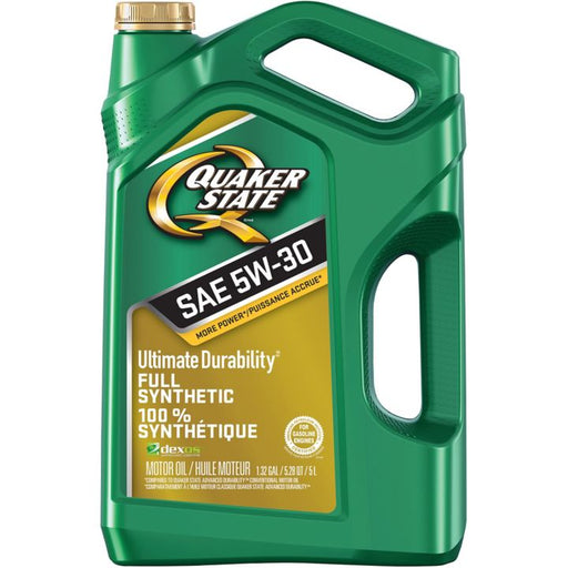 Quaker State Ultimate Durability Synthetic Engine Oil, 5-L