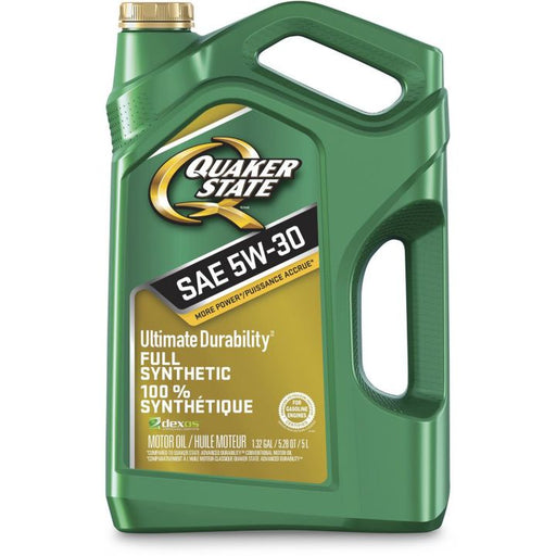 5061016 Quaker State 5W30 Ultimate Durability Synthetic Engine Oil, 5-L