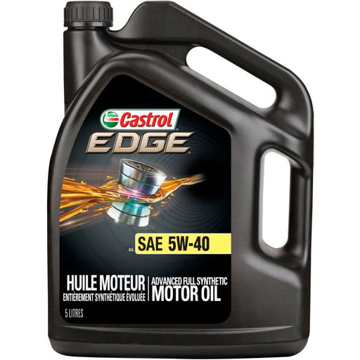 02014-3A Castrol EDGE 5W40 Synthetic Motor Oil, 5-L