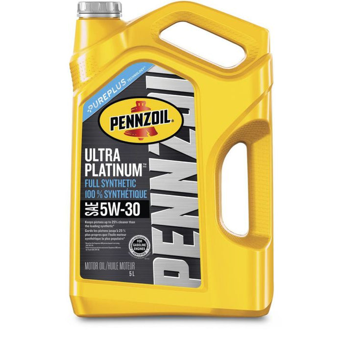 550040832 Pennzoil 5W30 Ultra Platinum Synthetic Engine Oil, 5-L