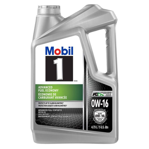 Mobil 1™ Advanced Fuel Economy Synthetic Motor Oil, 0W16, 4.73L