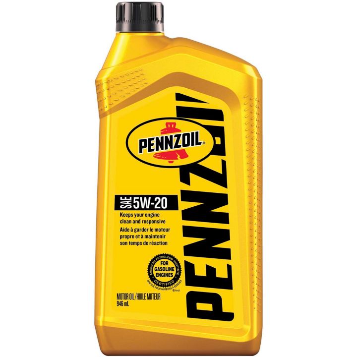 550040040 Pennzoil 5W20 Conventional Engine Oil, 946-mL