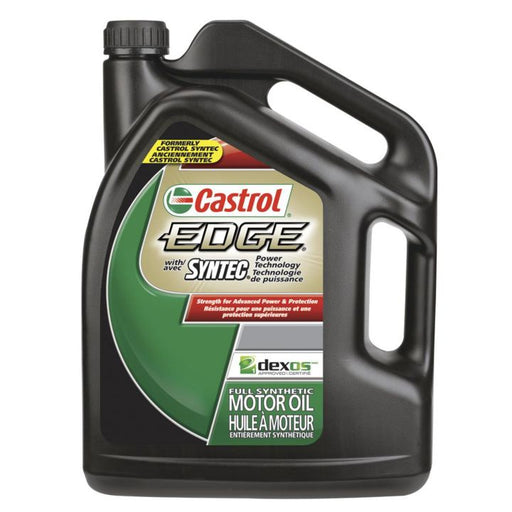 2018-3A Castrol EDGE 0W40 Synthetic Motor Oil, 5-L