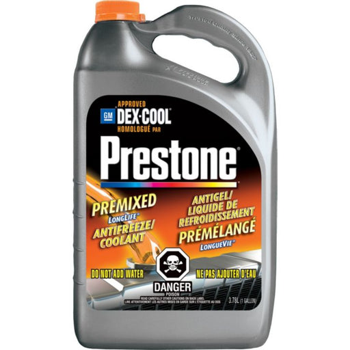 71159 Prestone Premixed Dex-Cool Quick Fill Anti-Freeze/Coolant, 3.78-L