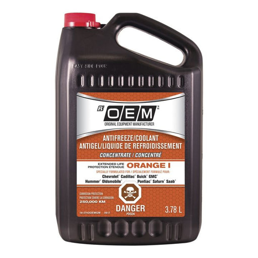 16-374OOEMGM OEM Concentrated Anti-Freeze/Coolant, Chevrolet/Buick/Saturn, 3.78-L